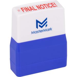 imageMasterMark PreInked Premium Office Stamp  Final NoticeFINAL NOTICE