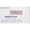 imageCompleted Stamp  MasterMark Premium PreInked Office Stamp