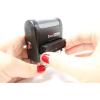 imageEMAILED Self Inking Rubber Stamp  Red Ink Stamp Plus 5cc Refill Ink
