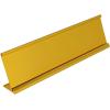 imageExcelMark 2x 8Aluminum Name Plate Holder for Desk  Office Business Door Sign Holder  BlackGold