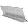 imageExcelMark 2x 8Aluminum Name Plate Holder for Desk  Office Business Door Sign Holder  BlackSilver