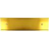 imageExcelMark 2x 8Aluminum Wall Mounted Name Plate Holder  Office Business Door Sign Holder  Wall or Door  GoldGold