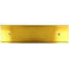 imageExcelMark 2x 8Aluminum Wall Mounted Name Plate Holder  Office Business Door Sign Holder  Wall or Door  GoldGold