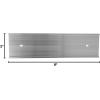 imageExcelMark 2x 8Aluminum Wall Mounted Name Plate Holder  Office Business Door Sign Holder  Wall or Door  GoldSilver