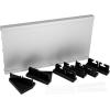 imageExcelMark Aluminum Sign Holder with Wall and Desk Caps 4x 124 x 8