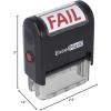 imageExcelMark Bold Fail Stamp  SelfInking A1539 Red Ink