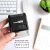 imageExcelMark Paid Self Inking Rubber Stamp Stamp Plus 5cc Refill Ink