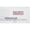 imageFinal Notice Stamp  MasterMark Premium PreInked Office Stamp
