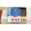 imageMasterMark FYI Stamp  MasterMark Premium PreInked Office StampFYI