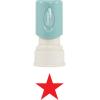 imageShachihata XstamperR OneColor Specialty Stamp Round Entered Red 11418Star