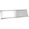 imageExcelMark 2x 8Aluminum Name Plate Holder for Desk  Office Business Door Sign Holder  BlackSilver