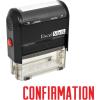 imageExcelMark Confirmation Self Inking Rubber Stamp  Red Ink A1539