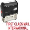 imageExcelMark First Class Mail International Self Inking Rubber Stamp  Red Ink 42A1539WEBR