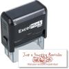 imageExcelMark Haunting Reminder  Self Inking Bill Collection Stamp in Red Ink