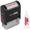 imageExcelMark Posted Self Inking Rubber Stamp  Red Ink with 5cc Refill Ink
