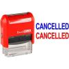 imageExcelMark SelfInking Rubber Office Stamp  Cancelled