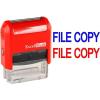 imageExcelMark SelfInking Rubber Office Stamp  File Copy