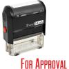 imageExcelMark for Approval Self Inking Rubber Stamp  Red Ink A1539