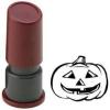 imageHalloween Pre Inked Rubber Stamp  Happy Pumpkin