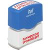 imagePayment Due Stamp  MasterMark Premium PreInked Office Stamp