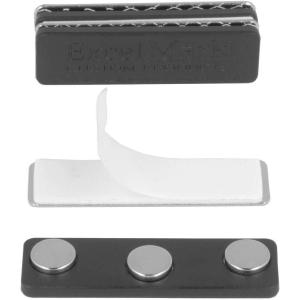 imageExcelMark 100 Name Badge Magnets  Magnetic Name Tag Holders with 3 Magnets3