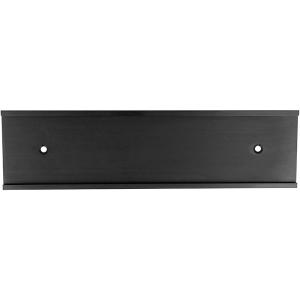 imageExcelMark 2x 8Aluminum Wall Mounted Name Plate Holder  Office Business Door Sign Holder  Wall or Door  GoldBlack