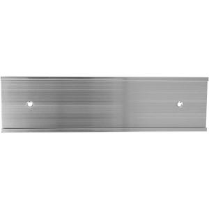 imageExcelMark 2x 8Aluminum Wall Mounted Name Plate Holder  Office Business Door Sign Holder  Wall or Door  GoldSilver