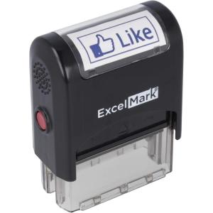 imageExcelMark Self Inking Like Stamp  Blue Ink
