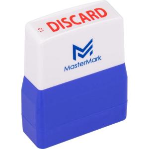 imageMasterMark PreInked Premium Office Stamp  Discard