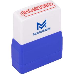 imageMasterMark PreInked Premium Office Stamp  Posted