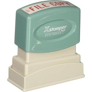 imageOneColor Title Message Stamp Void PreInkedReInkable RedFILE COPY