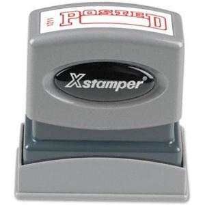 imageOneColor Title Message Stamp Void PreInkedReInkable RedXST1211  POSTED