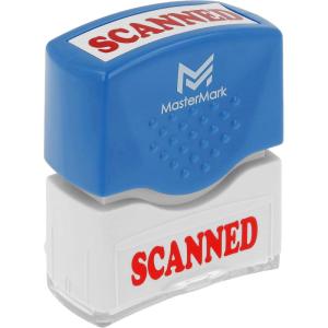 imageScanned Stamp  MasterMark Premium PreInked Office Stamp