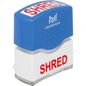 imageShred Stamp  MasterMark Premium PreInked Office Stamp
