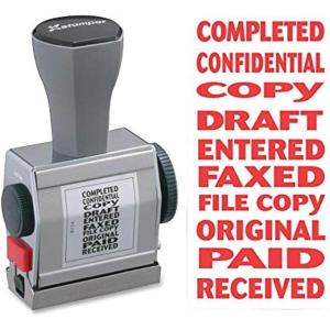 imageXstamperR 10In1 Phrase Stamp Red