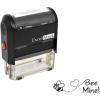imageExcelMark Valentines Day Rubber Stamp  Bee Mine Stamp  Black Ink