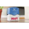 imageDraft Stamp  MasterMark Premium PreInked Office Stamp