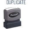 imageOne Color Title Stamp DUPLICATE Blue