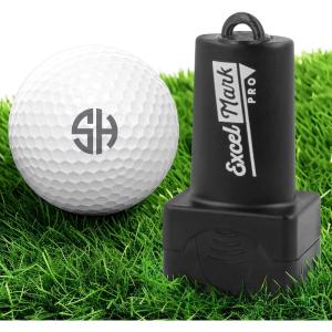 imageExcelMark Custom Golf Ball Stamp  Easy Ball IdentificationBold Monogram