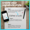 image:imageExcelMark Custom Signature Stamp  Vibrant Colors amp Patterns  Upload Your Own Image Black MountBlack Mount