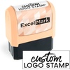 image:imageExcelMark Custom Signature Stamp  Vibrant Colors amp Patterns  Upload Your Own Image Black MountPeach Mount