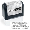 image:imageExcelMark Custom Signature Stamp  Vibrant Colors amp Patterns  Upload Your Own Image Black MountBlack Mount