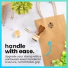 image:imageExcelMark Custom Logo Stamp  Personalized Wood Rubber Stamp  Upload Your Own Image 4x61x1