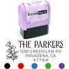 image:imageExcelMark Custom Return Address Stamp Navy Regency Arch  Custom Return Address Stamp with Elegant Designs Vibrant Colors amp Patterns  Perfect for Mail Invitations amp GiftsViolet Mount