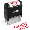 image:imageExcelMark Good Job  SelfInking Rubber Stamp  A1539 Red Ink